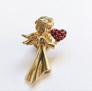 Vintage Nina Ricci Angel Brooch